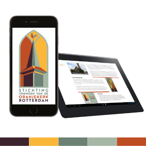 Webdesign Oranjekerk Rotterdam