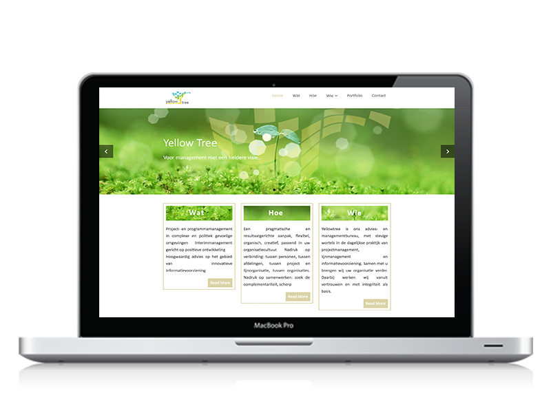 webdesign Yellowtree